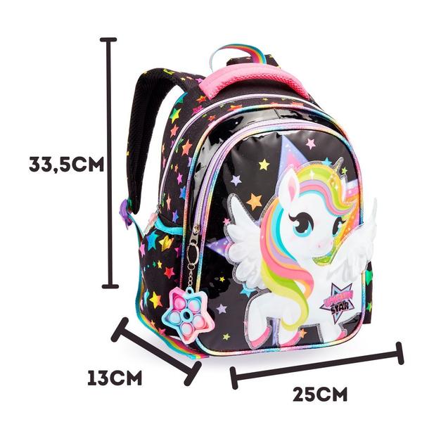 Imagem de Mochila De Creche Infantil Unicórnio