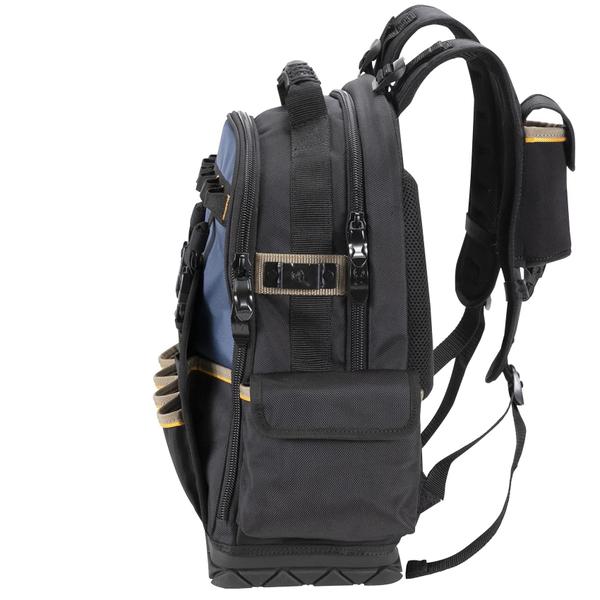 Mochila de ferramentas CLC Work Gear PB1133 com 38 bolsos preta/azul - Custom Leathercraft Imagem de Mochila de ferramentas CLC Work Gear PB1133 com 38 bolsos preta/azul