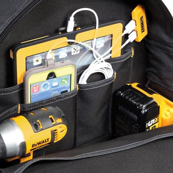 Imagem de Mochila de ferramentas DEWALT 33 Pocket Lighted USB Charging