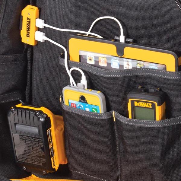 Imagem de Mochila de ferramentas DEWALT USB Charging com 20 bolsos