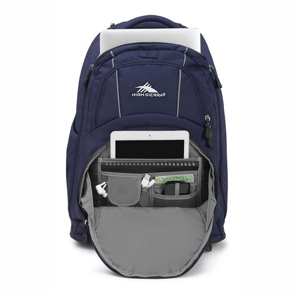 Imagem de Mochila de laptop com rodas High Sierra Freewheel True Navy