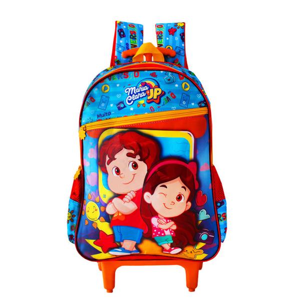 Imagem de Mochila De Roda Masculina Escolar Maria Clara & Jp Youtubers