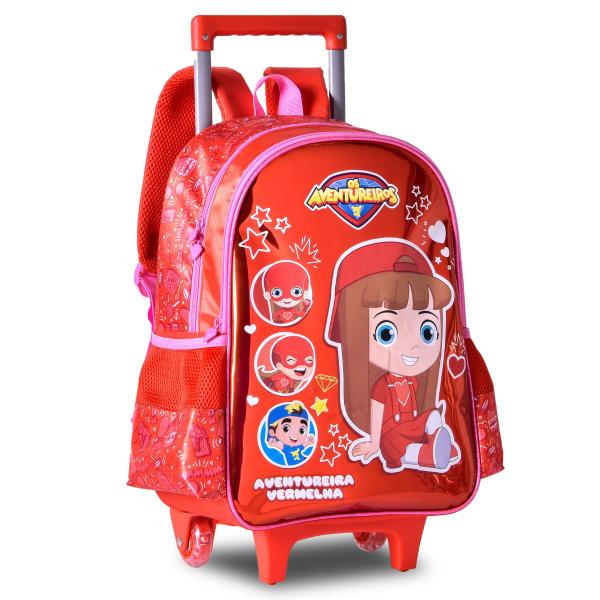 Imagem de Mochila de Rodas Os Aventureiros Gi Neto Youtuber Escolar