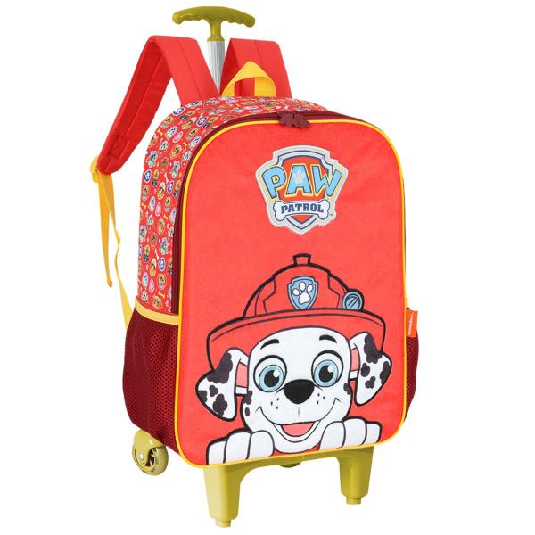 Imagem de Mochila De Rodas Patrulha Canina Marshall Desenho Infantil