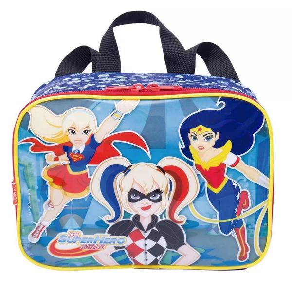 Imagem de Mochila de Rodinha com Lancheira DC Super Hero Gilrs - Sestini