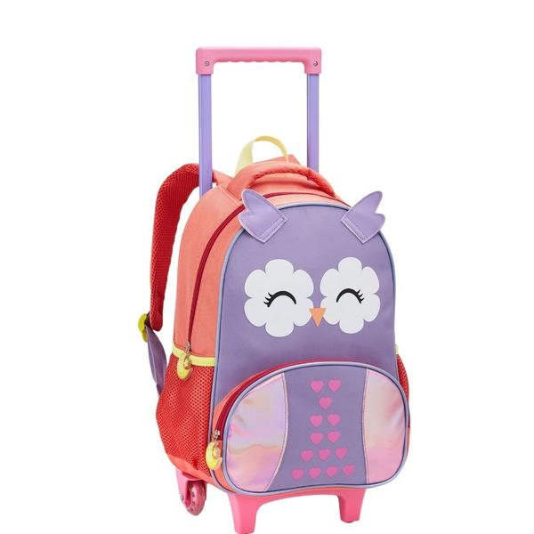 Imagem de Mochila de Rodinha Infantil Escolar Zoop