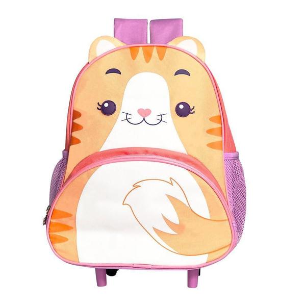 Imagem de Mochila De Rodinha Infantil - Gato