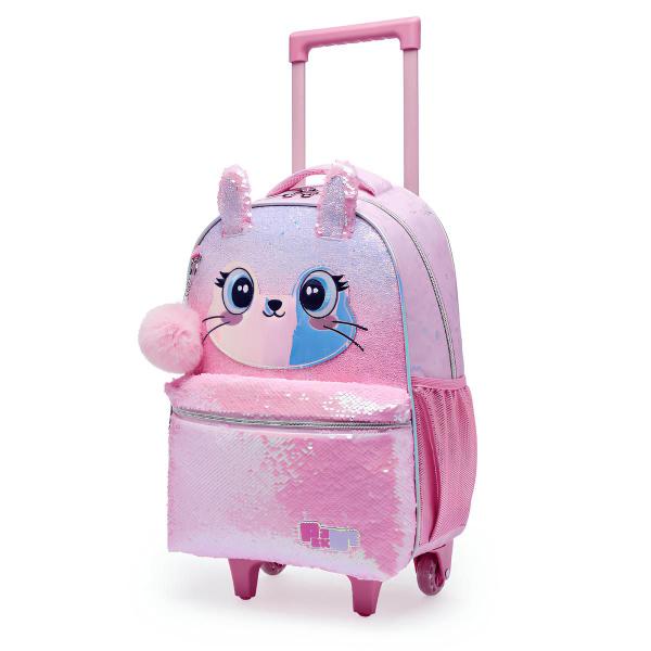 Imagem de Mochila de Rodinha Infantil Pack Me Cute Rosa