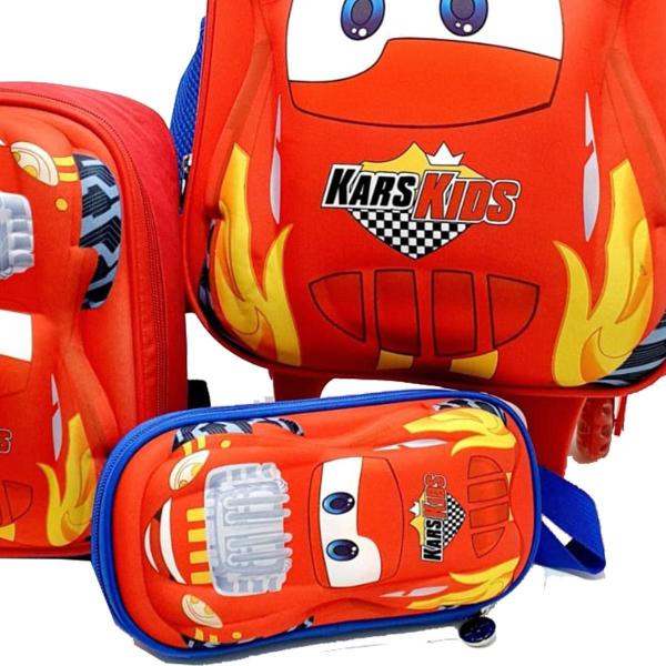 Imagem de Mochila De Rodinha Kit + Lancheira + Estojo Mck4513