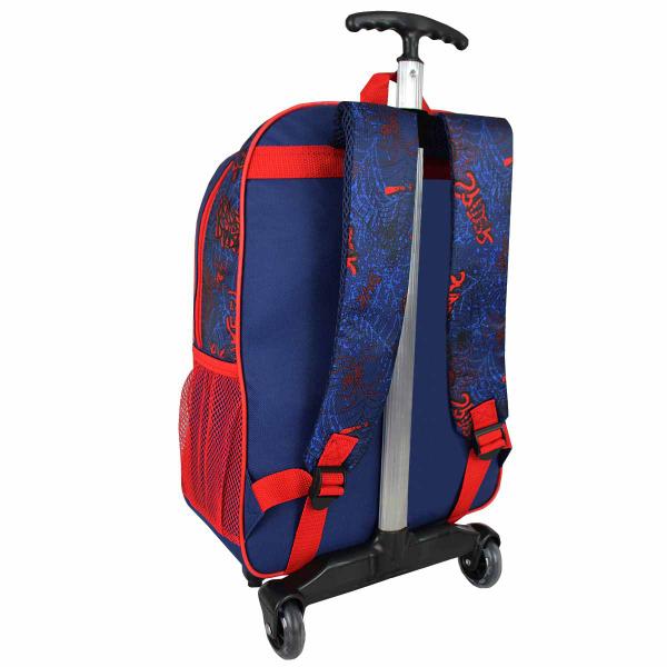 Imagem de Mochila De Rodinhas Clio Escolar Infantil Juvenil Dark Spider