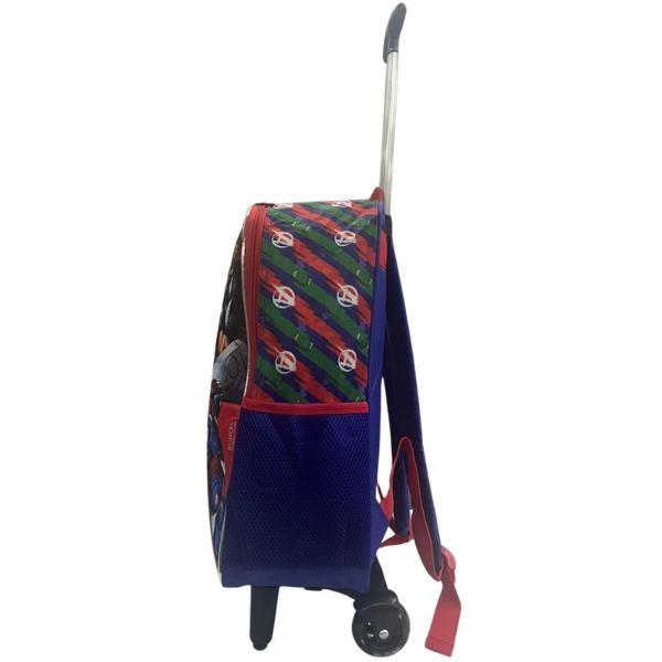 Imagem de Mochila De Rodinhas Dos Vingadores Avengers Escolar Azul