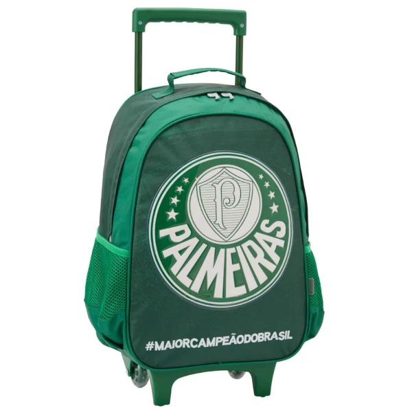 Imagem de Mochila de Rodinhas Escolar 16" Palmeiras Oficial - Xeryus