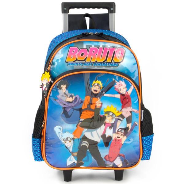 Imagem de Mochila De Rodinhas Escolar Boruto Naruto ul - Luxcel