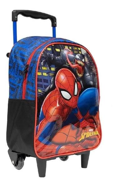 Imagem de Mochila de Rodinhas Escolar Infantil 14 Spider Man X2 Xeryus