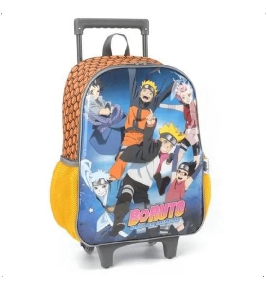 Imagem de Mochila De Rodinhas Escolar Menino Boruto Naruto Luxcel