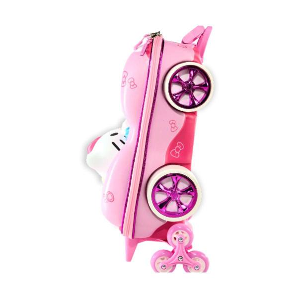 Imagem de Mochila de Rodinhas Hello Kitty Carro Escolar Infantil 3D