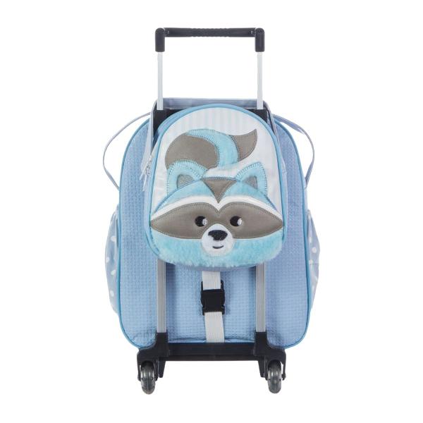 Imagem de Mochila De Rodinhas Infantil Bichinho com Lancheira Escolar Tam. G