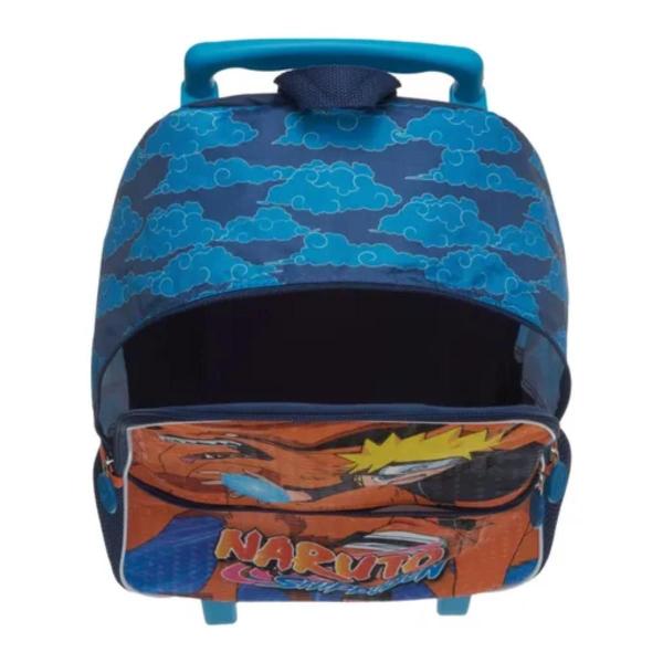 Imagem de Mochila De Rodinhas Infantil Escolar Naruto Kurama Menino