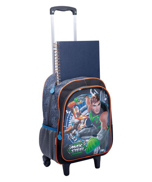 Imagem de Mochila De Rodinhas Max Steel 19X 3D Alto Relevo