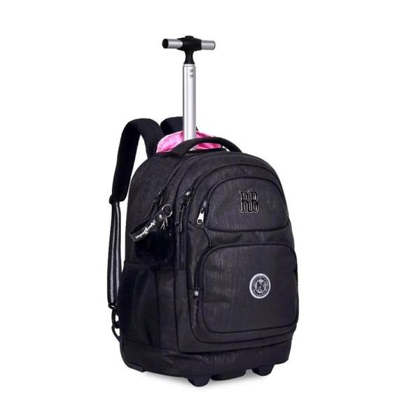 Imagem de Mochila de rodinhas rebecca bonbon rb24530 preto