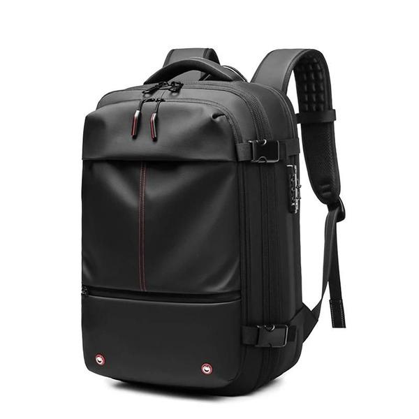 Imagem de Mochila de Viagem Masculina de Grande Capacidade - Compatível com Laptop 17 Polegadas - Com Compressão a Vácuo