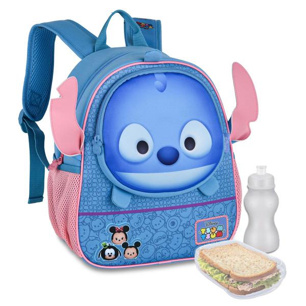 Imagem de Mochila Disney Tsum Tsum Pets Infantil Crianças Licenciada Original