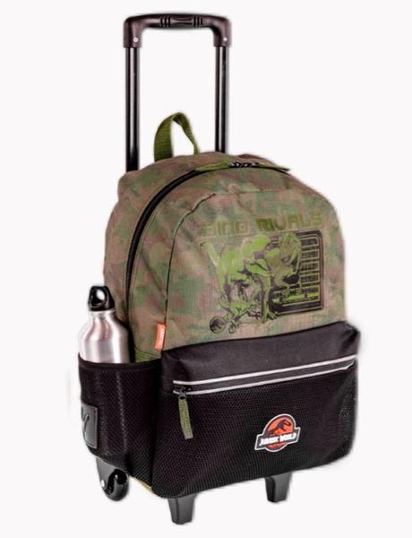 Imagem de Mochila e Lancheira Jurassic Rivals - 70% Poliéster - 43cm