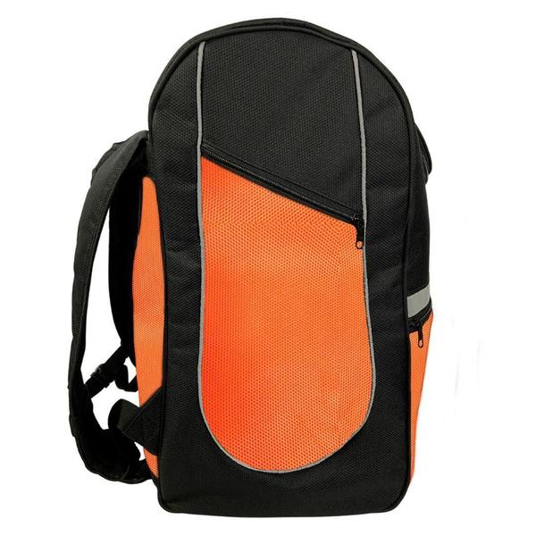 Imagem de Mochila Entregador Flex Berílio Laranja 70 Litros Motoboy