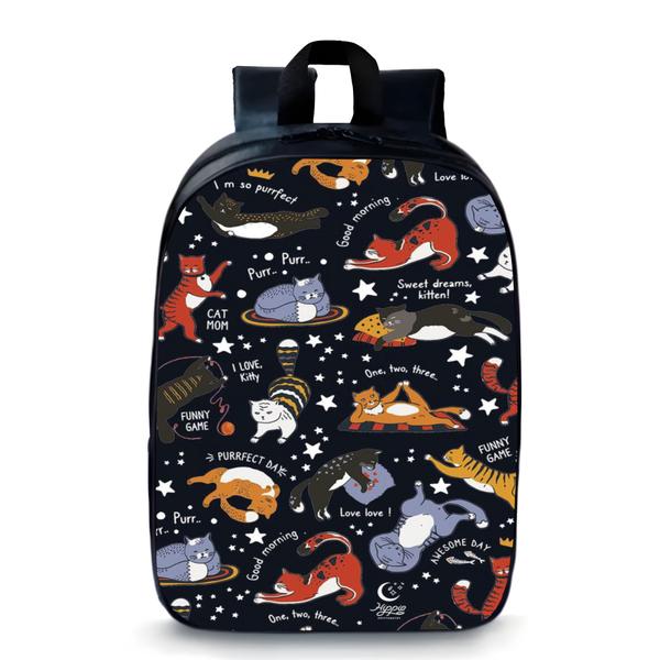 Imagem de Mochila escola infantil anime coloridos animals