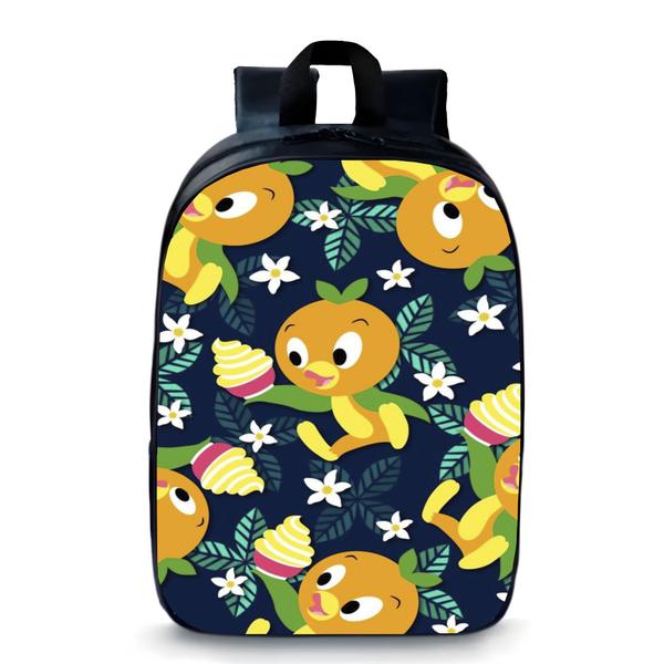 Imagem de Mochila escola infantil anime pintinhos laranja