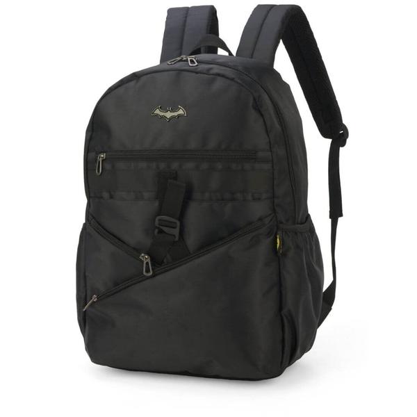 Mochila Escolar Batman para Notebook Preta - Luxcel Imagem de Mochila Escolar Batman para Notebook Preta