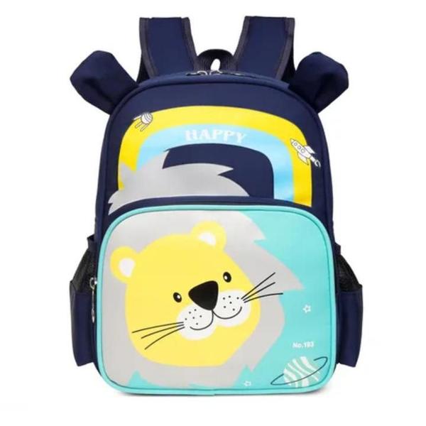 Imagem de Mochila escolar bichinhos infantil divertida novidade