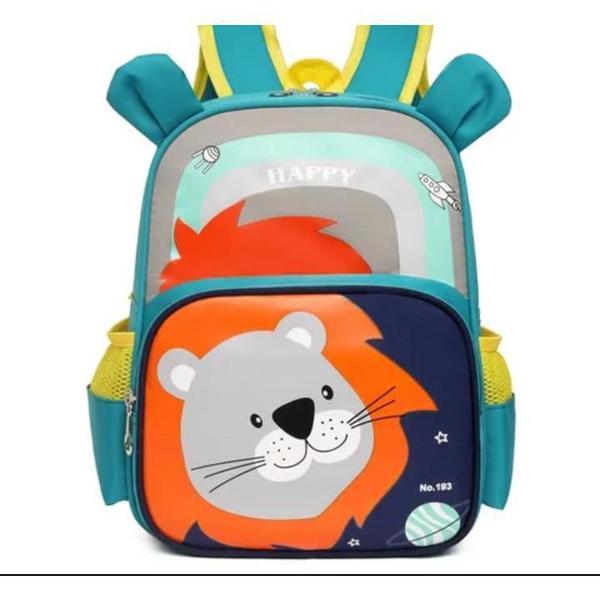 Imagem de Mochila escolar bichinhos infantil divertida novidade