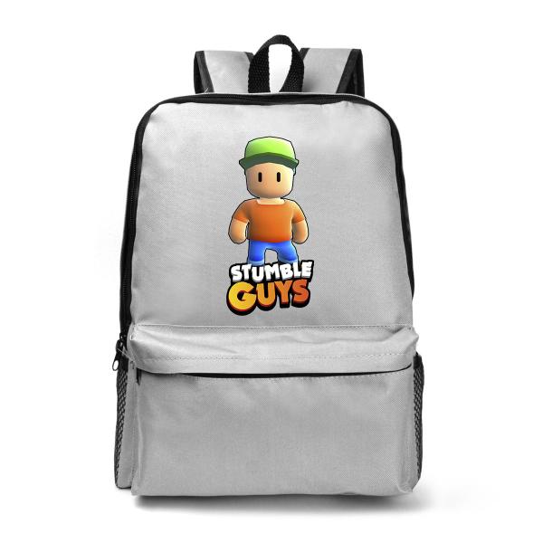 Imagem de Mochila Escolar Boneco Stumble Guys Anime Color Game Infantil Meninos Meninas Alças Reforçadas