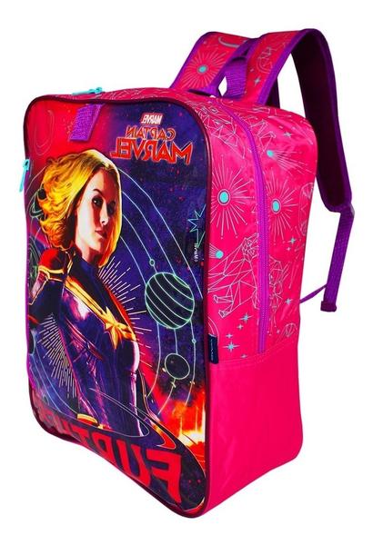 Imagem de Mochila Escolar Costas Capitã Marvel Os Vingadores Dermiwil