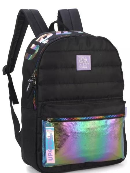 Imagem de Mochila Escolar Costas Up4you Larissa Manoela Cor Preto