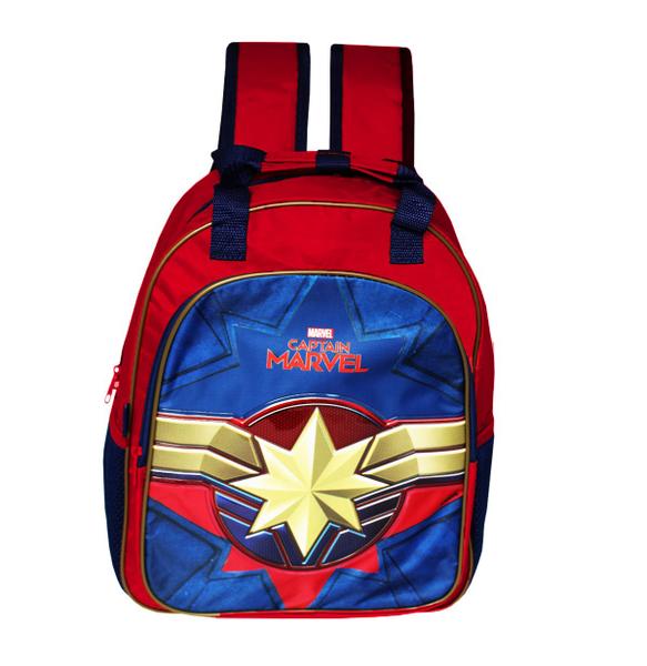 Imagem de Mochila Escolar Creche Capitã Marvel Infantil