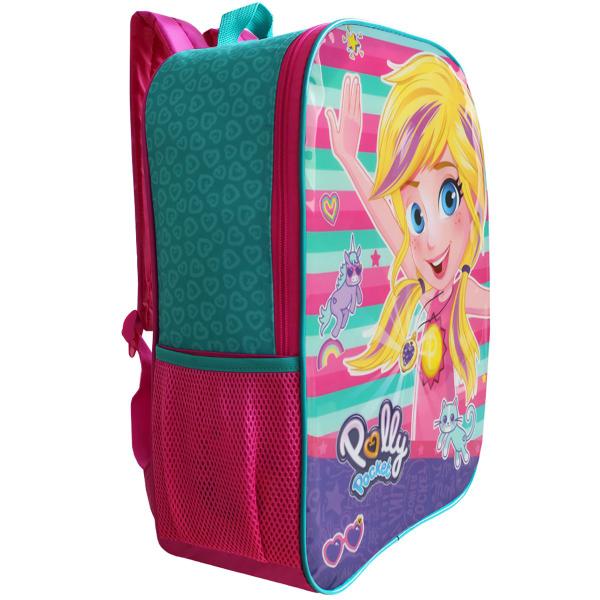 Imagem de Mochila Escolar De Costas Polly Pocket Infantil Meninas