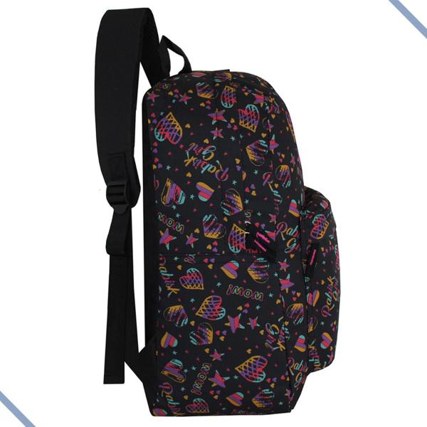 Mochila Escolar De Costas Rabisk Juvenil Reforçada Meninas Imagem de Mochila Escolar De Costas Rabisk Juvenil Reforçada Meninas