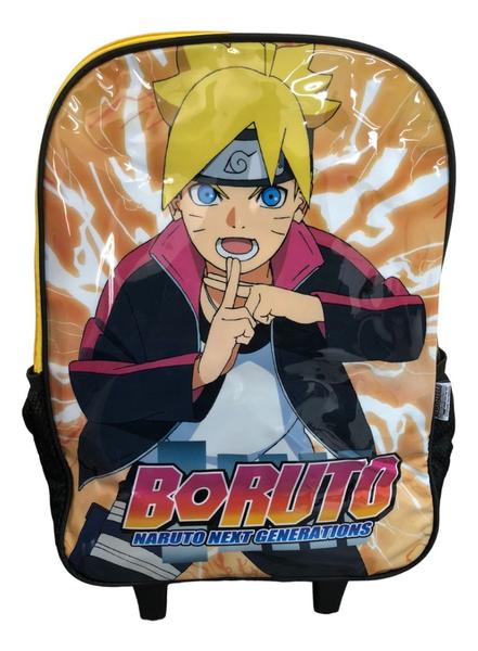 Imagem de Mochila Escolar De Rodinhas Naruto Juvenil Anime Luxcel