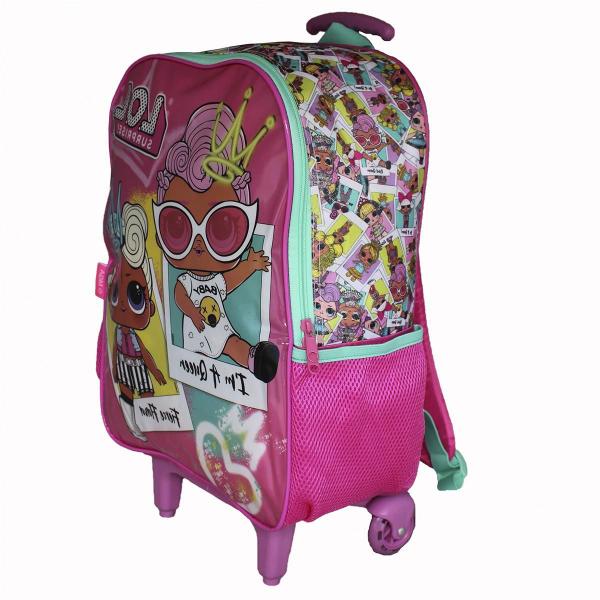 Imagem de Mochila Escolar De Rodinhas Turma Da Lol Surprise Infantil