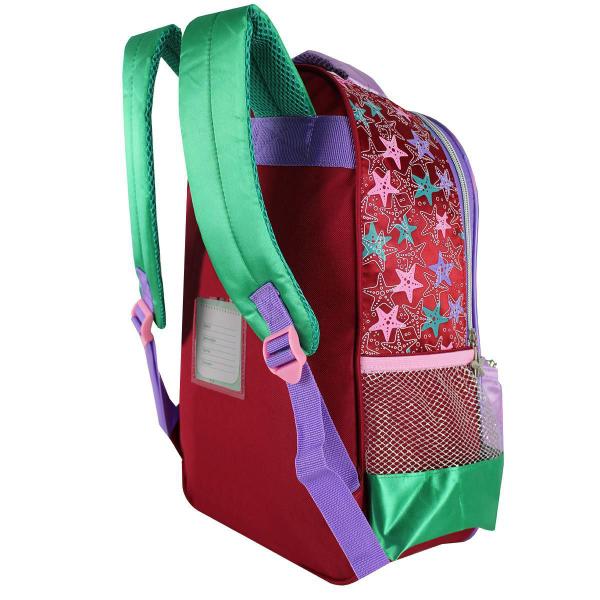 Imagem de Mochila Escolar Denlex Mermaid Infantil Menina 41cm - 15L