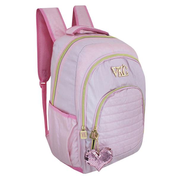 Imagem de Mochila Escolar Feminina Infanto Juvenil Notebook M3986 Vkg 2020 Rosa