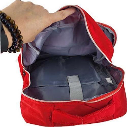 Imagem de Mochila Escolar Feminina Nylon Tactel Notebook Tm19 Vermelho