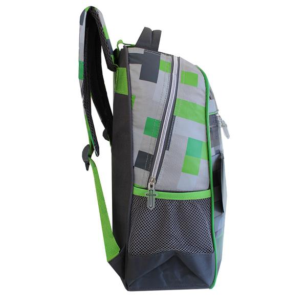 Imagem de Mochila Escolar Gamer De Alças Gamecraft Juvenil Meninos