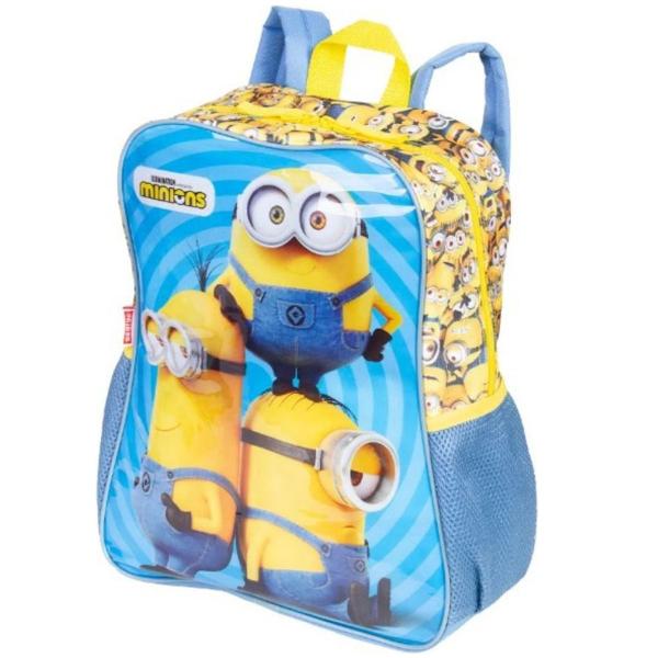 Imagem de Mochila Escolar Grande Costas Infantil Juvenil Sestini Dos Minions