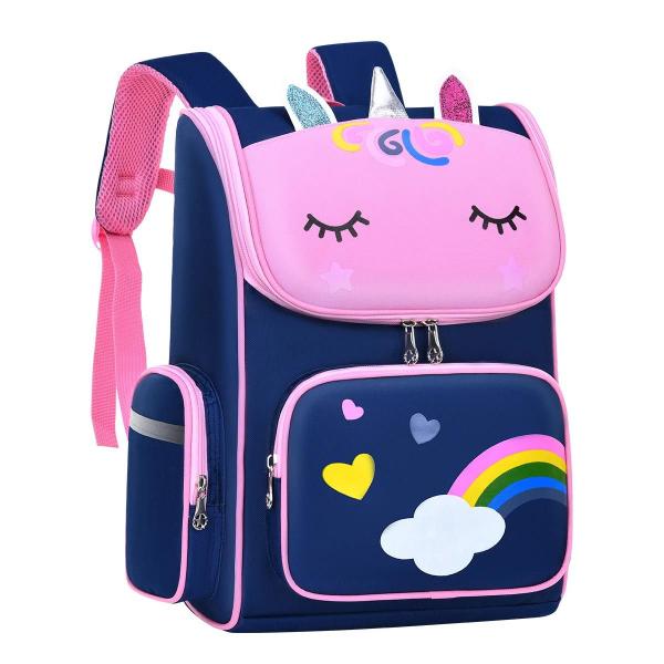 Imagem de Mochila Escolar Infantil à Prova d'Água - Leve e Fofa para Estudantes