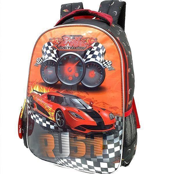 Imagem de Mochila Escolar Infantil Carro Dl1382