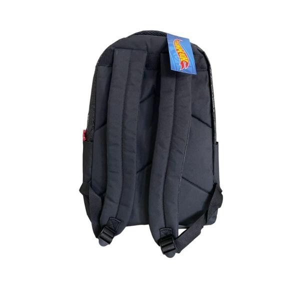 Imagem de Mochila Escolar Infantil De Costas Vermelha Hotwheels Luxcel