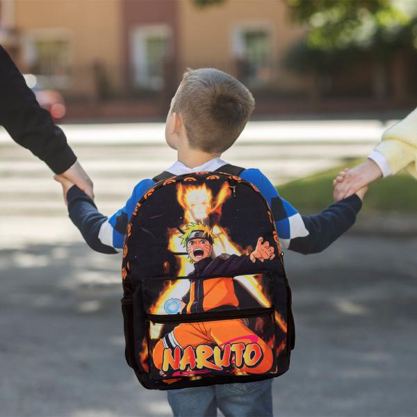 Imagem de Mochila Escolar Infantil Estampa Naruto Shippuden Grande